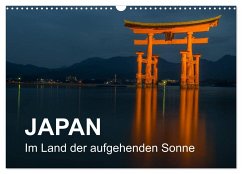 Japan - Im Land der aufgehenden Sonne (Wandkalender 2025 DIN A3 quer), CALVENDO Monatskalender