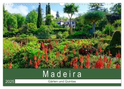 Madeira - Gärten und Quintas (Wandkalender 2025 DIN A3 quer), CALVENDO Monatskalender - Calvendo;Lielischkies, Klaus