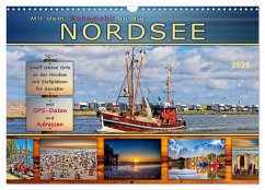 Mit dem Wohnmobil an die Nordsee (Wandkalender 2025 DIN A3 quer), CALVENDO Monatskalender