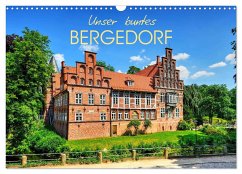 Unser buntes Bergedorf (Wandkalender 2025 DIN A3 quer), CALVENDO Monatskalender
