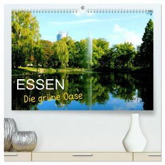 Essen - Die grüne Oase (hochwertiger Premium Wandkalender 2025 DIN A2 quer), Kunstdruck in Hochglanz
