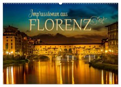 Impressionen aus FLORENZ (Wandkalender 2025 DIN A2 quer), CALVENDO Monatskalender