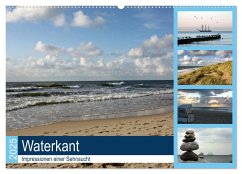 Waterkant - Impressionen einer Sehnsucht (Wandkalender 2025 DIN A2 quer), CALVENDO Monatskalender