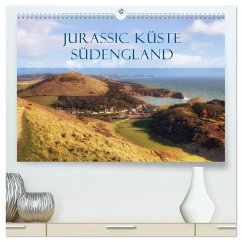 Jurassic Küste - Südengland (hochwertiger Premium Wandkalender 2025 DIN A2 quer), Kunstdruck in Hochglanz