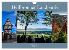 Heilbronner Landpartie (Wandkalender 2025 DIN A4 quer), CALVENDO Monatskalender