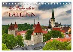 Ein Wochenende in Tallinn (Tischkalender 2025 DIN A5 quer), CALVENDO Monatskalender - Calvendo;Kirsch, Gunter