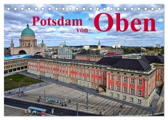 Potsdam von Oben (Tischkalender 2025 DIN A5 quer), CALVENDO Monatskalender