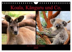 Koala, Känguru und Co. ¿ Das wilde Tierreich Australiens (Wandkalender 2025 DIN A4 quer), CALVENDO Monatskalender