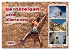 Bergsteigen und Klettern (Wandkalender 2025 DIN A2 quer), CALVENDO Monatskalender