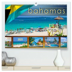 Die Westindischen Inseln - Bahamas (hochwertiger Premium Wandkalender 2025 DIN A2 quer), Kunstdruck in Hochglanz