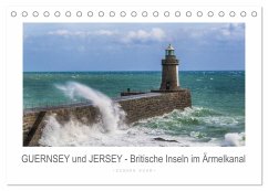 GUERNSEY und JERSEY - Britische Inseln im Ärmelkanal (Tischkalender 2025 DIN A5 quer), CALVENDO Monatskalender