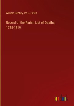 Record of the Parish List of Deaths, 1785-1819