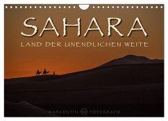 Sahara - Land der unendlichen Weite (Wandkalender 2025 DIN A4 quer), CALVENDO Monatskalender - Calvendo;Warkentin, Karl H.