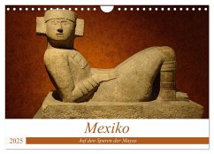 Mexiko. Auf den Spuren der Mayas (Wandkalender 2025 DIN A4 quer), CALVENDO Monatskalender