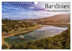 Sardinien - Für Alleinseinkönner (Wandkalender 2025 DIN A4 quer), CALVENDO Monatskalender