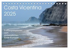 Costa Vicentina (Tischkalender 2025 DIN A5 quer), CALVENDO Monatskalender - Calvendo;Schnittert, Bettina