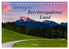 Unterwegs im Berchtesgadener Land 2025 (Tischkalender 2025 DIN A5 quer), CALVENDO Monatskalender - Calvendo;Beyer (Moqui), Daniela