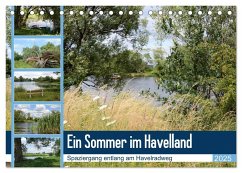 Ein Sommer im Havelland - Spaziergang entlang am Havelradweg (Tischkalender 2025 DIN A5 quer), CALVENDO Monatskalender - Calvendo;Frost, Anja