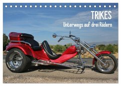 Trikes - Unterwegs auf drei Rädern (Tischkalender 2025 DIN A5 quer), CALVENDO Monatskalender