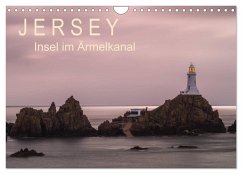 Jersey - Insel im Ärmelkanal (Wandkalender 2025 DIN A4 quer), CALVENDO Monatskalender - Calvendo;Caccia, Enrico