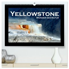 Yellowstone - Wunder der Natur (hochwertiger Premium Wandkalender 2025 DIN A2 quer), Kunstdruck in Hochglanz - Calvendo;Styppa, Robert