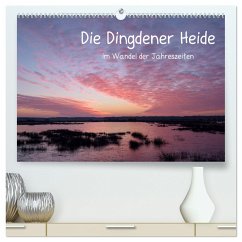 Die Dingdener Heide im Wandel der Jahreszeiten (hochwertiger Premium Wandkalender 2025 DIN A2 quer), Kunstdruck in Hochglanz