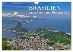 Brasilien - das größte Land Südamerikas (Wandkalender 2025 DIN A4 quer), CALVENDO Monatskalender - Calvendo;Janusz, Fryc
