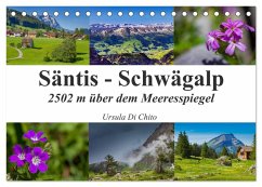 Säntis - Schwägalp (Tischkalender 2025 DIN A5 quer), CALVENDO Monatskalender