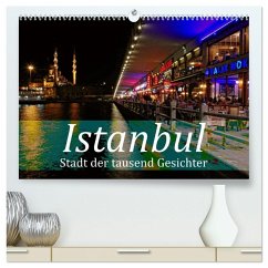 Istanbul - Stadt der tausend Gesichter (hochwertiger Premium Wandkalender 2025 DIN A2 quer), Kunstdruck in Hochglanz - Calvendo;Brunner-Klaus, Liselotte