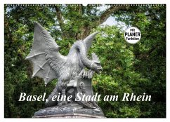 Basel, eine Stadt am Rhein (Wandkalender 2025 DIN A2 quer), CALVENDO Monatskalender