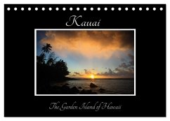 Kauai - The Garden Island (Tischkalender 2025 DIN A5 quer), CALVENDO Monatskalender