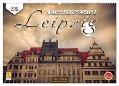 Leipzig Extremansichten (Wandkalender 2025 DIN A2 quer), CALVENDO Monatskalender