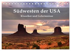 Südwesten der USA - Klassiker und Geheimnisse (Tischkalender 2025 DIN A5 quer), CALVENDO Monatskalender - Calvendo;Pichler, Simon