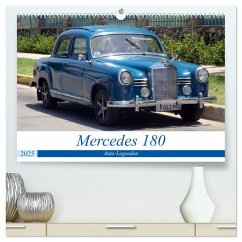 Auto-Legenden - Mercedes 180 (hochwertiger Premium Wandkalender 2025 DIN A2 quer), Kunstdruck in Hochglanz