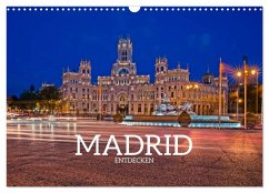 Madrid entdecken (Wandkalender 2025 DIN A3 quer), CALVENDO Monatskalender - Calvendo;Becker, Stefan