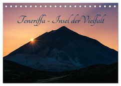 Teneriffa - Insel der Vielfalt (Tischkalender 2025 DIN A5 quer), CALVENDO Monatskalender