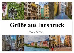 Grüße aus Innsbruck (Wandkalender 2025 DIN A4 quer), CALVENDO Monatskalender