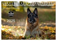 Deutsche Schäferhunde - Traumhunde (Tischkalender 2025 DIN A5 quer), CALVENDO Monatskalender