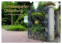 Schlossgarten Oldenburg. Ein Fotospaziergang (Wandkalender 2025 DIN A3 quer), CALVENDO Monatskalender