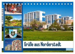 Grüße aus Norderstedt (Tischkalender 2025 DIN A5 quer), CALVENDO Monatskalender