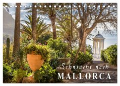 Sehnsucht nach Mallorca (Tischkalender 2025 DIN A5 quer), CALVENDO Monatskalender