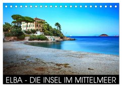 Elba - die Insel im Mittelmeer (Tischkalender 2025 DIN A5 quer), CALVENDO Monatskalender