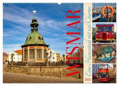 Wismar ¿ Eine Hansestadt mit viel Charme (Wandkalender 2025 DIN A2 quer), CALVENDO Monatskalender