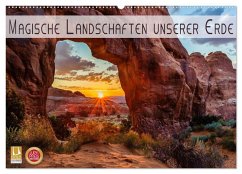 Magische Landschaften unserer Erde (Wandkalender 2025 DIN A2 quer), CALVENDO Monatskalender