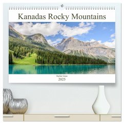 Kanadas Rocky Mountains (hochwertiger Premium Wandkalender 2025 DIN A2 quer), Kunstdruck in Hochglanz