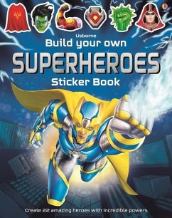 Build Your Own Superheroes Sticker Book - Tudhope, Simon