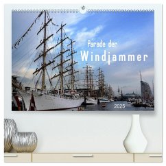 Parade der Windjammer - 2025 (hochwertiger Premium Wandkalender 2025 DIN A2 quer), Kunstdruck in Hochglanz