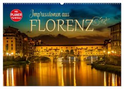 Impressionen aus FLORENZ (Wandkalender 2025 DIN A2 quer), CALVENDO Monatskalender - Calvendo;Viola, Melanie