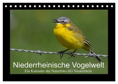 Niederrheinische Vogelwelt (Tischkalender 2025 DIN A5 quer), CALVENDO Monatskalender - Calvendo;Nitzold-Briele, Gudrun