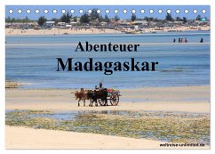 Abenteuer Madagaskar (Tischkalender 2025 DIN A5 quer), CALVENDO Monatskalender